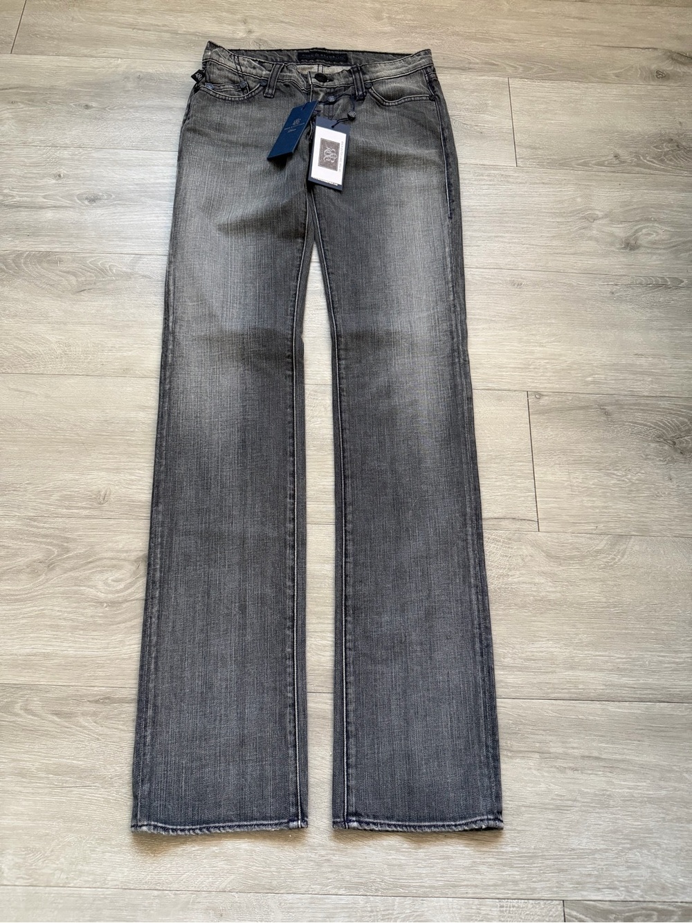 Rock & republic Stella Sinister size 25 nwt straight gray Y2K